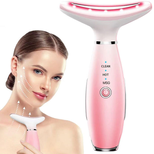 Facial And Neck Massager Device