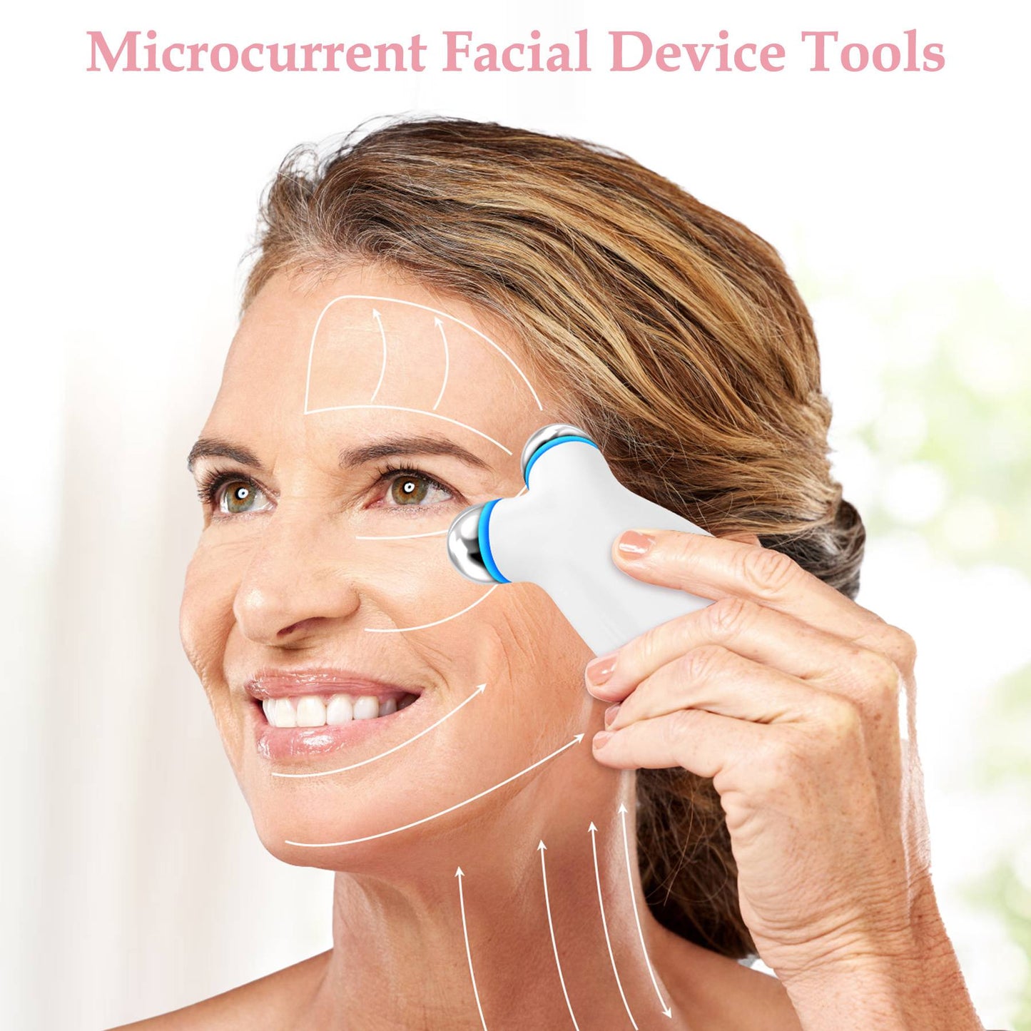 Anti Aging Wrinkles Microcurrent Facial Device